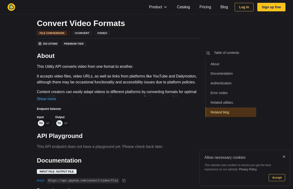 Convert Video Formats