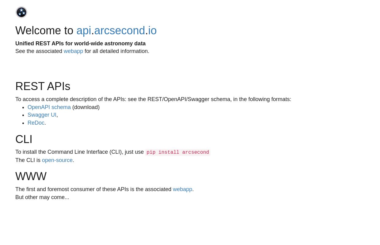 arcsecond.io