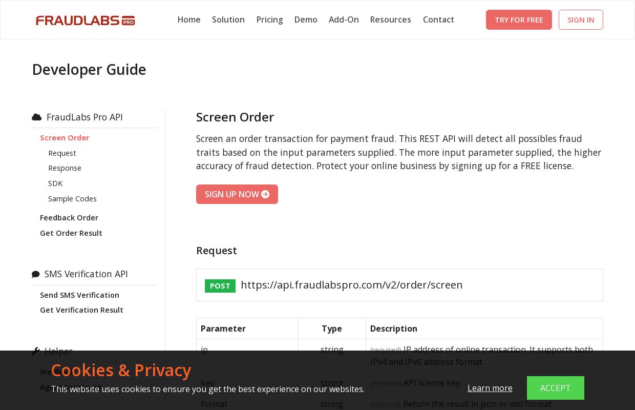 FraudLabs Pro