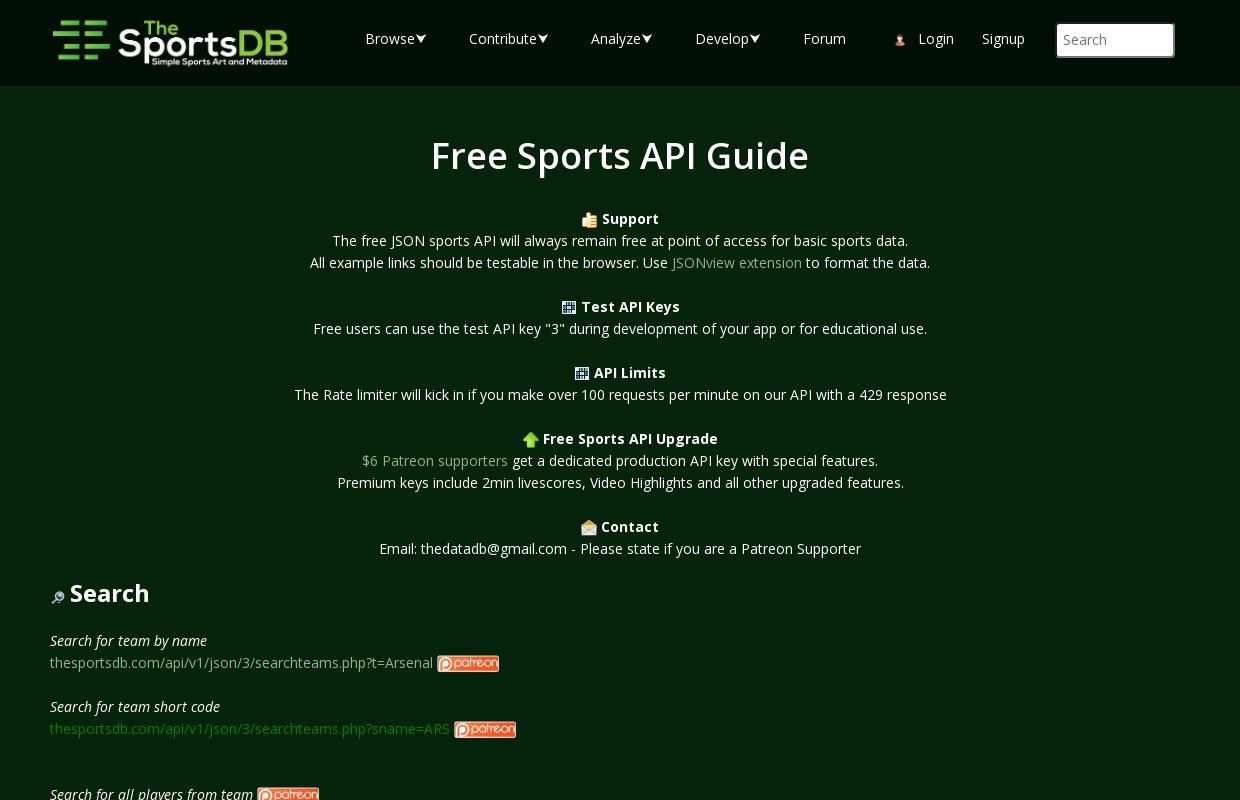 TheSportsDB