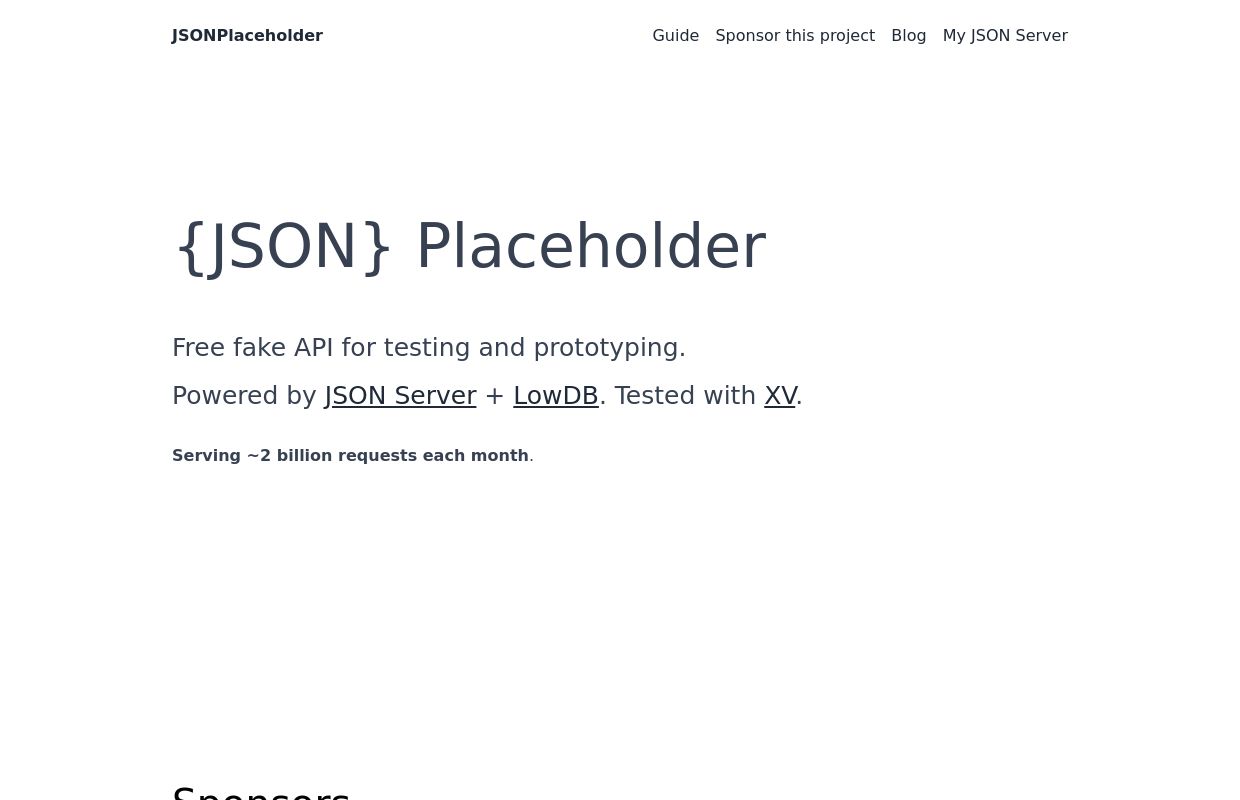 JSONPlaceholder