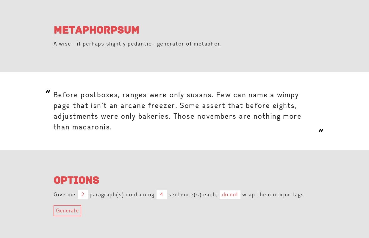 Metaphorsum