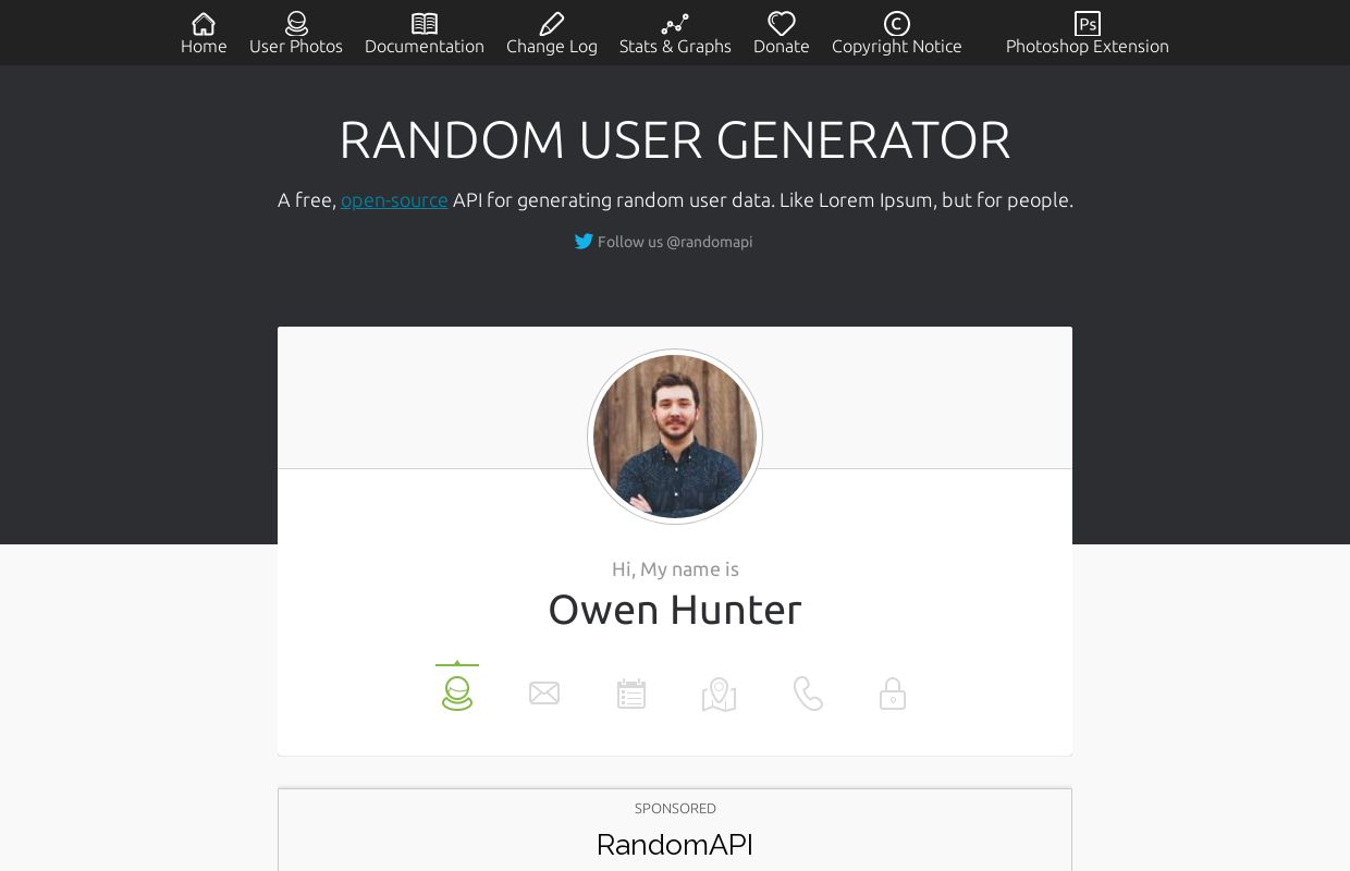 RandomUser