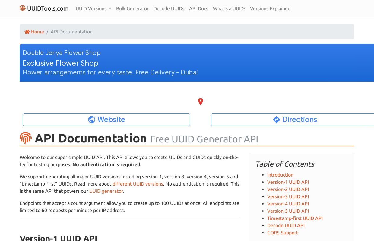 UUID Generator