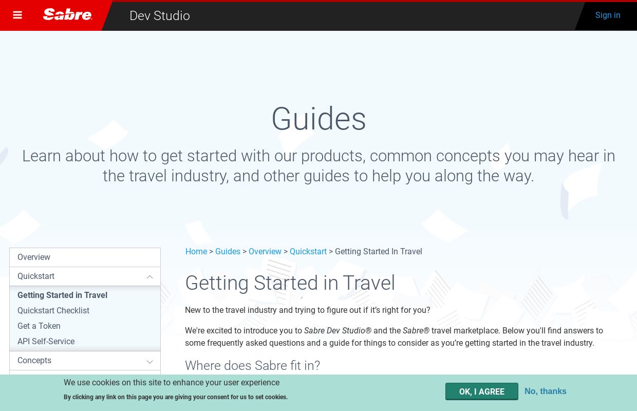 Sabre for Developers
