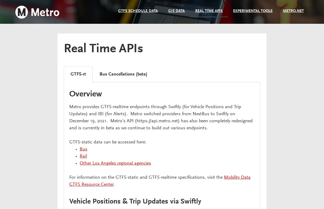 Transport for Los Angeles, US