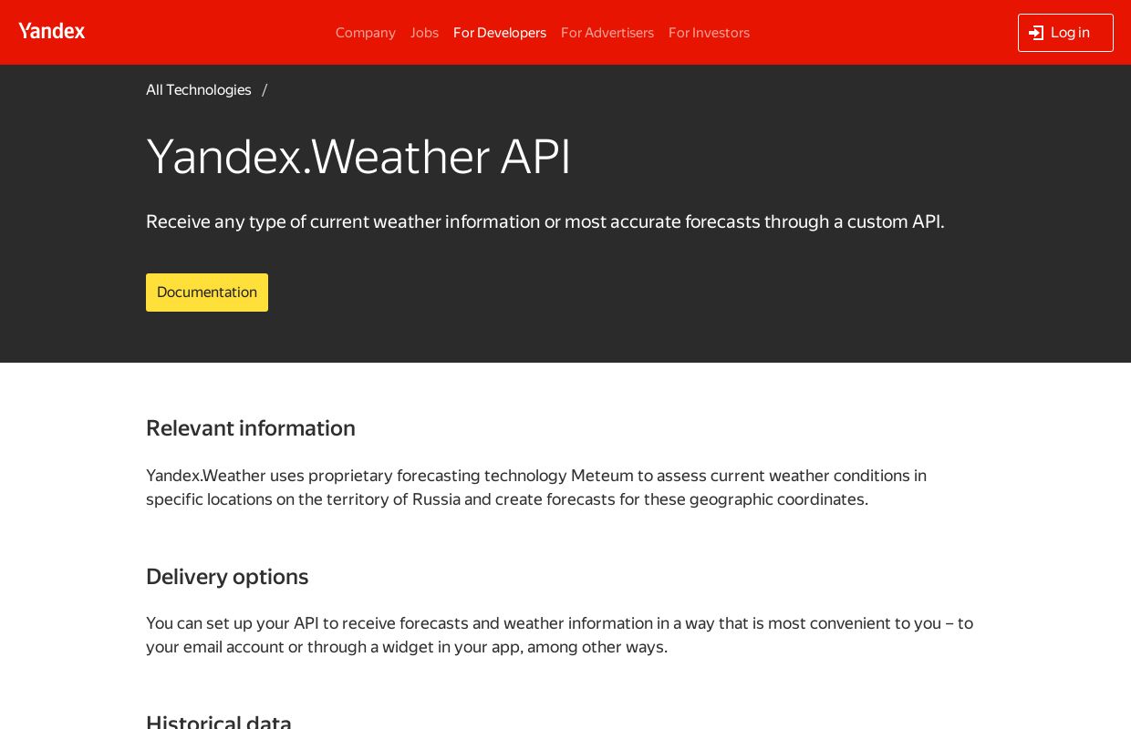 Yandex.Weather