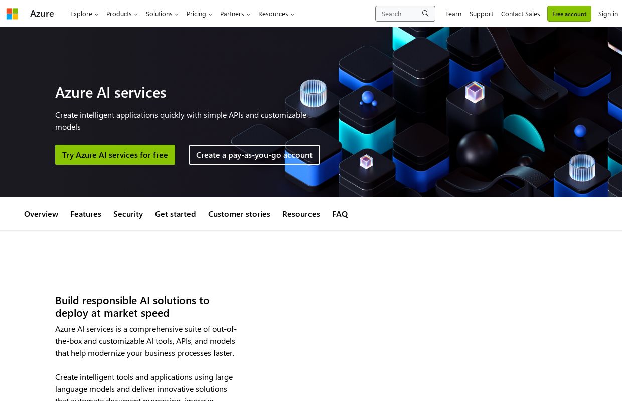 Microsoft Azure Machine Learning API