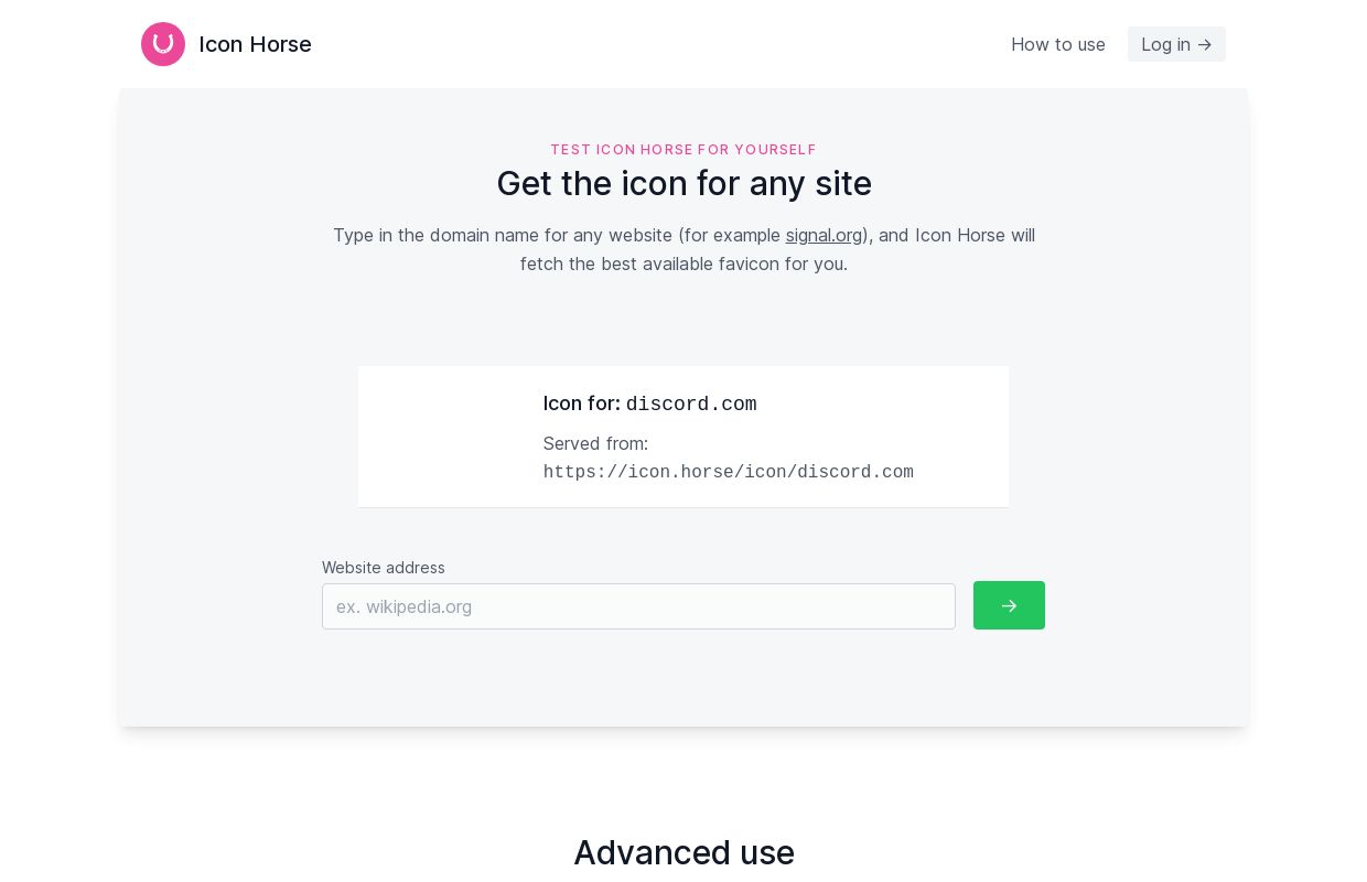Icon Horse