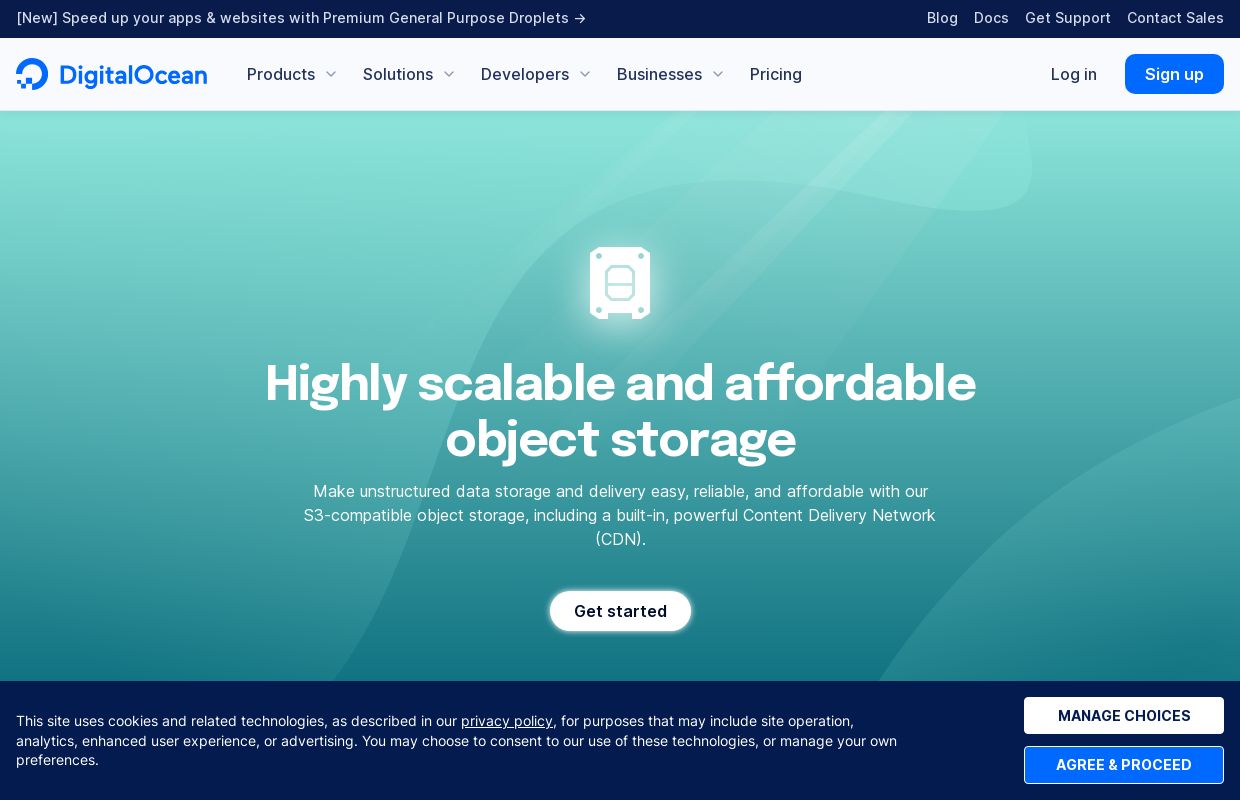 DigitalOcean Spaces