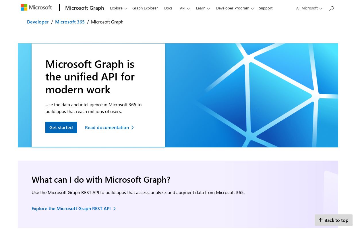 Microsoft Graph