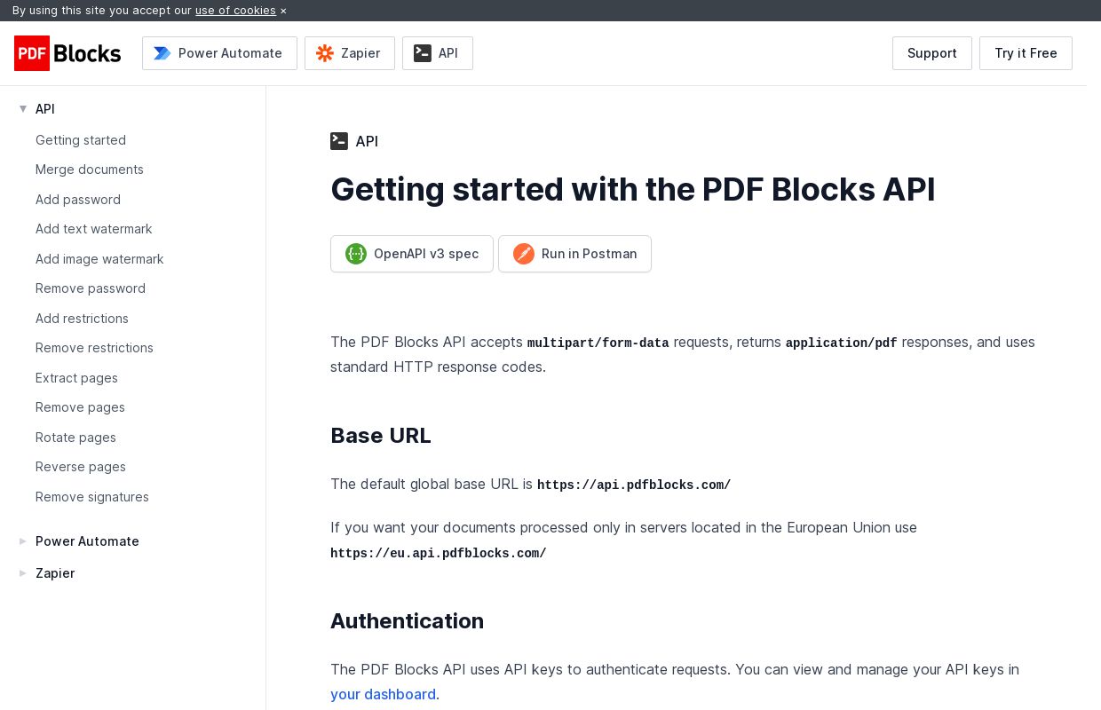 PDF Blocks
