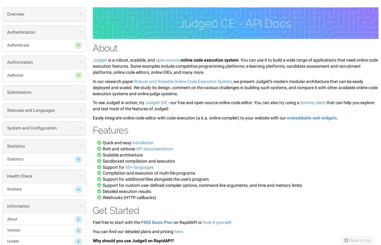 Judge0 API
