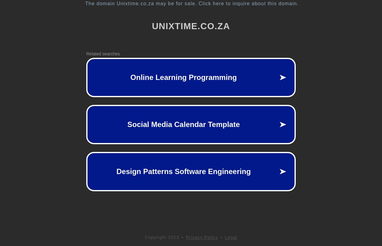 Unixtime