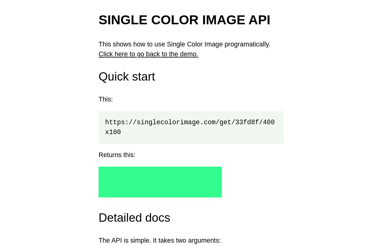 SingleColorImage