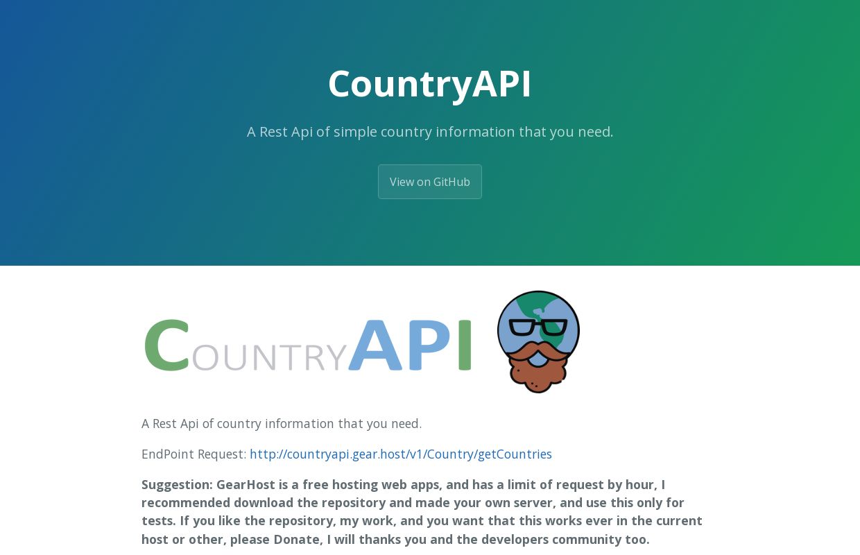 CountryAPI