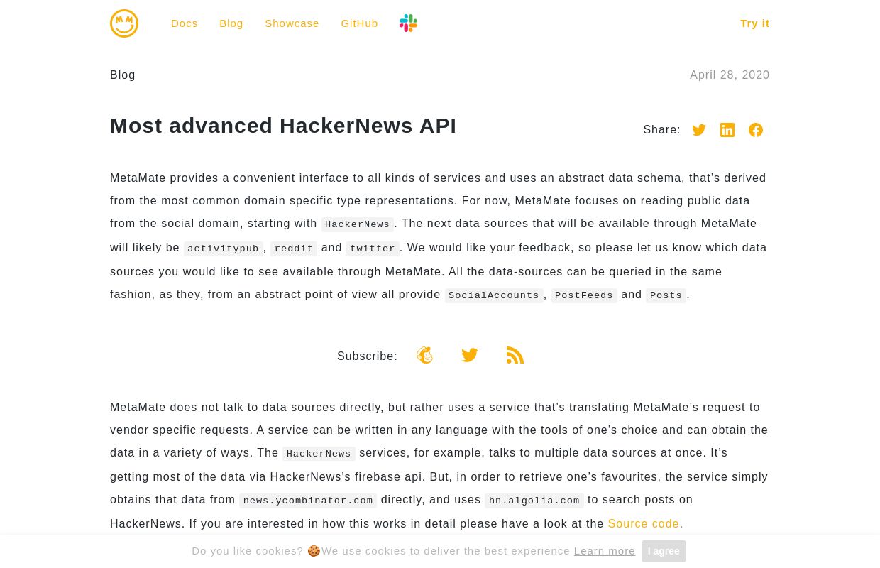 Hacker News GraphQL