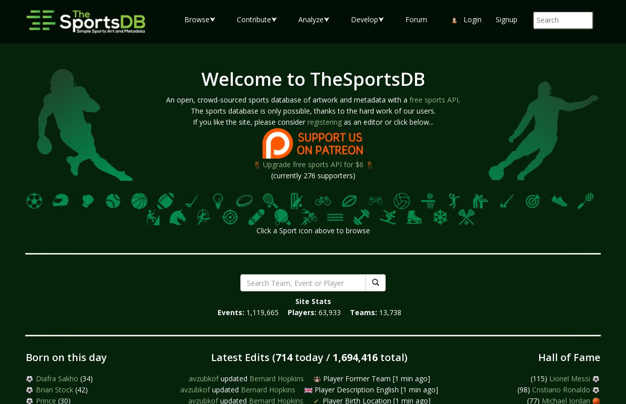 TheSportsDB