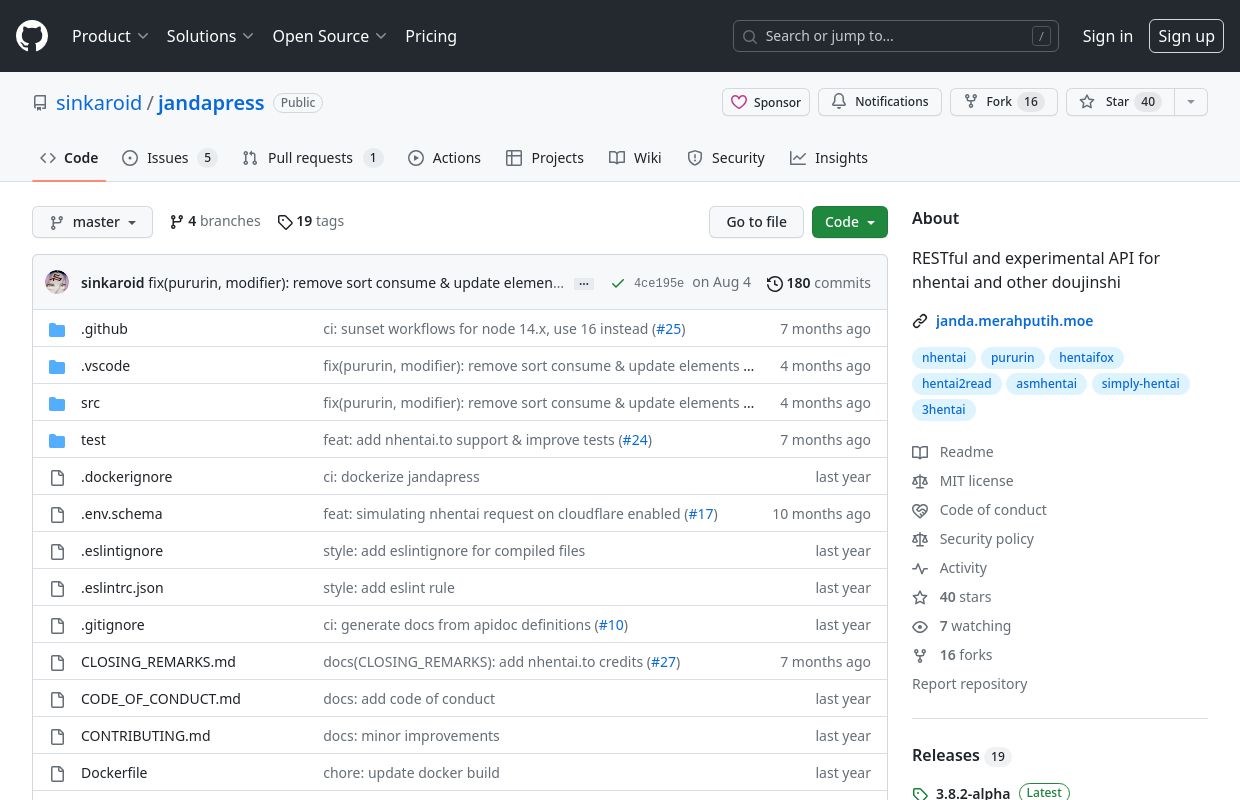 Jandapress API