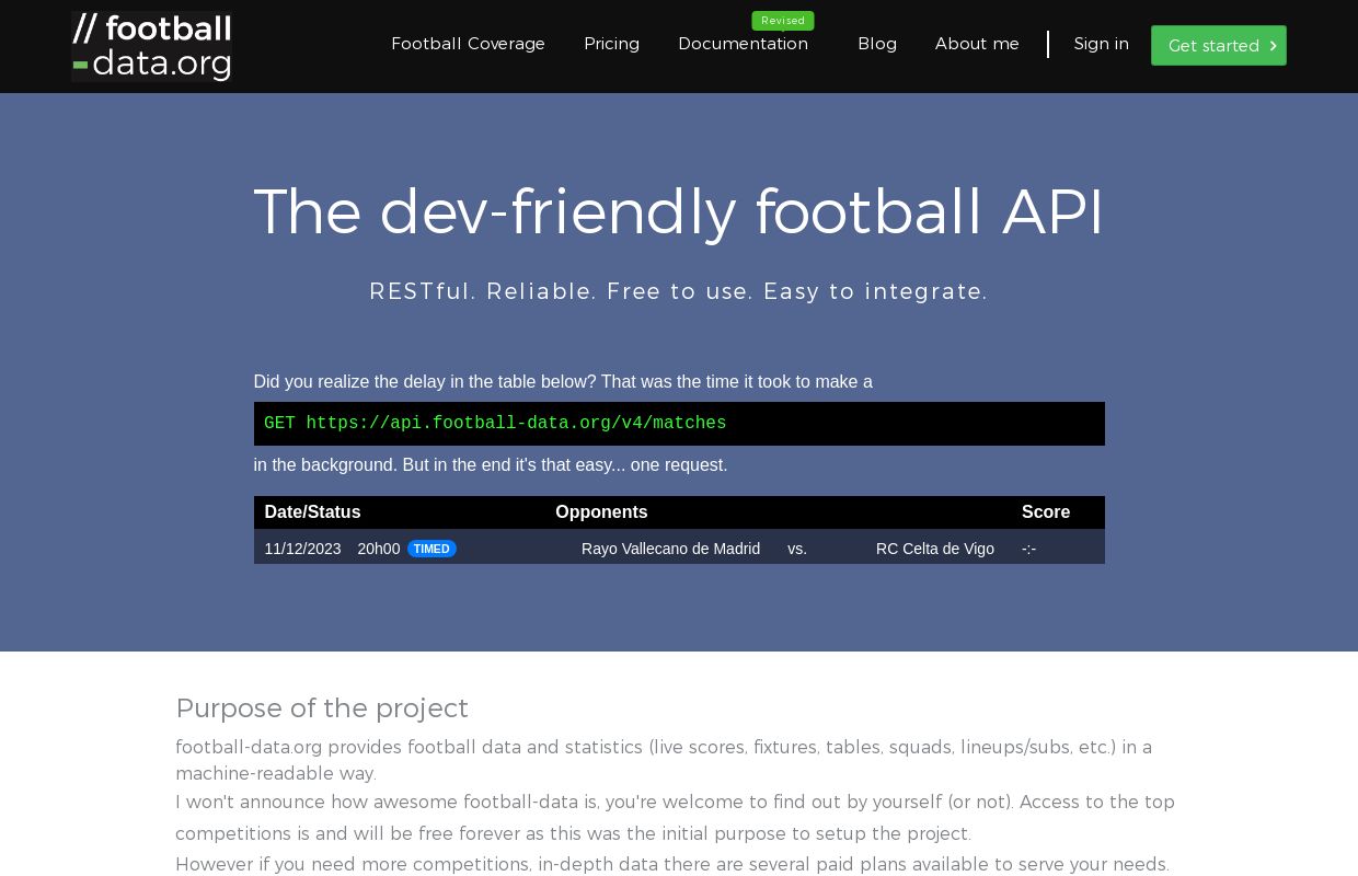 Football-Data.org