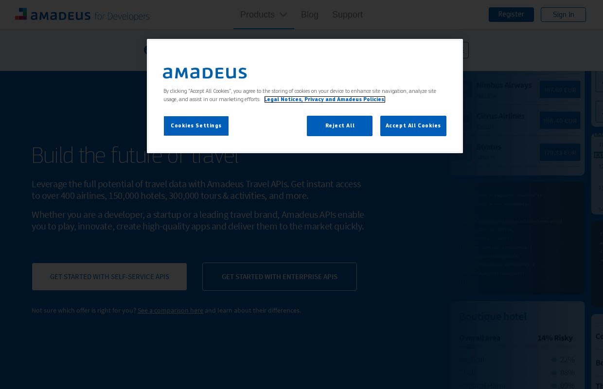 Amadeus Travel Innovation Sandbox