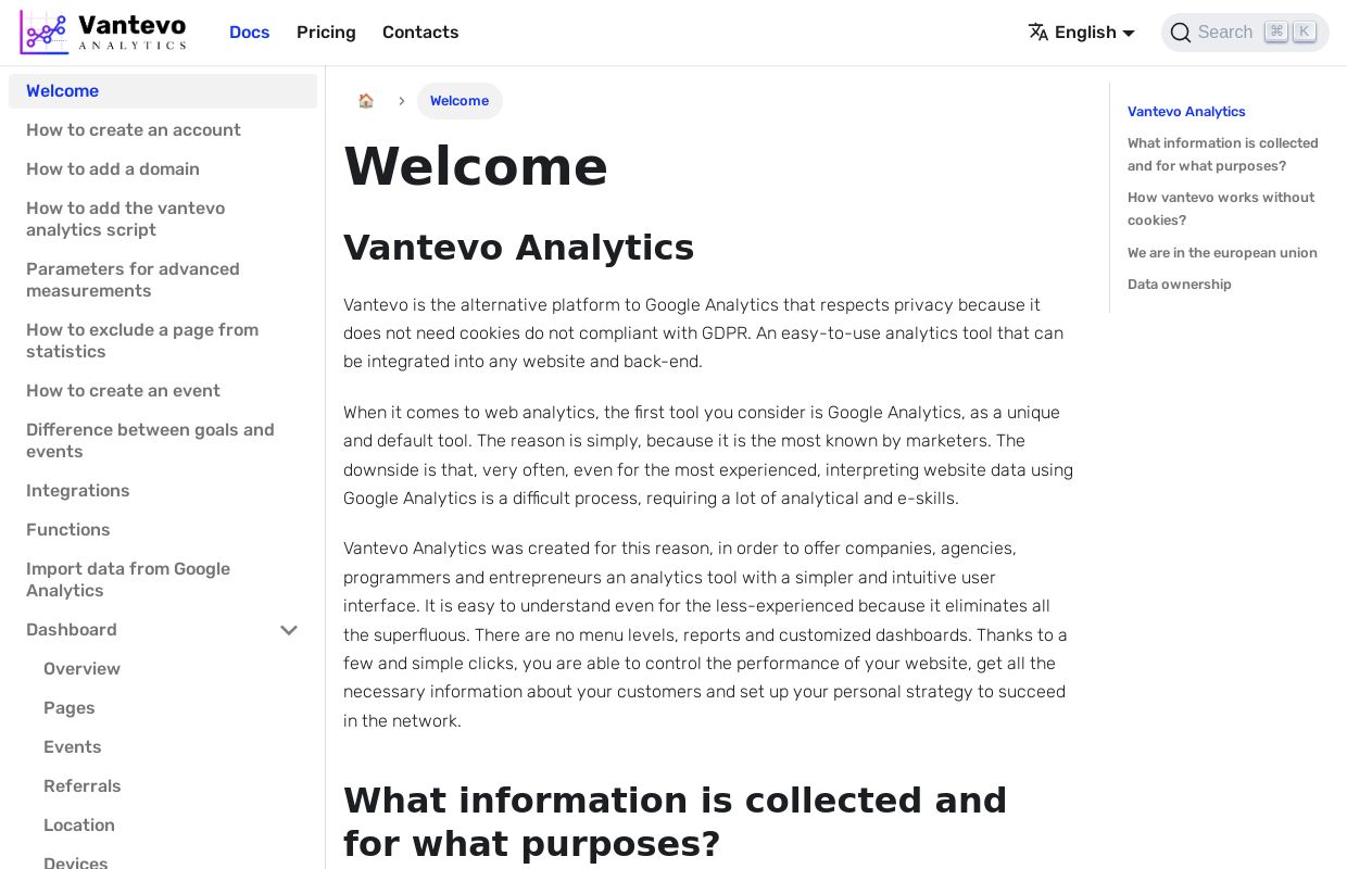 Vantevo Analytics