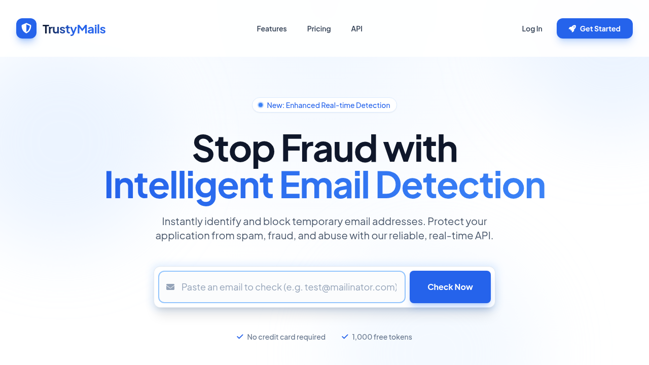 TrustyMails preview interface