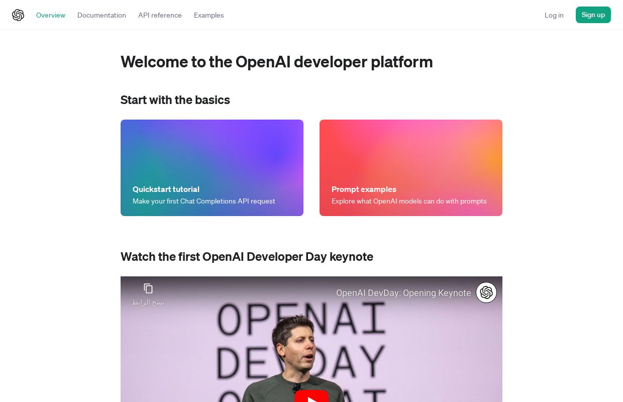 ChatGPT API