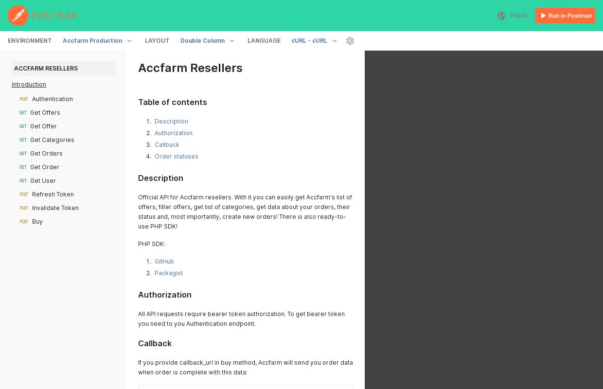 AccsMaster API