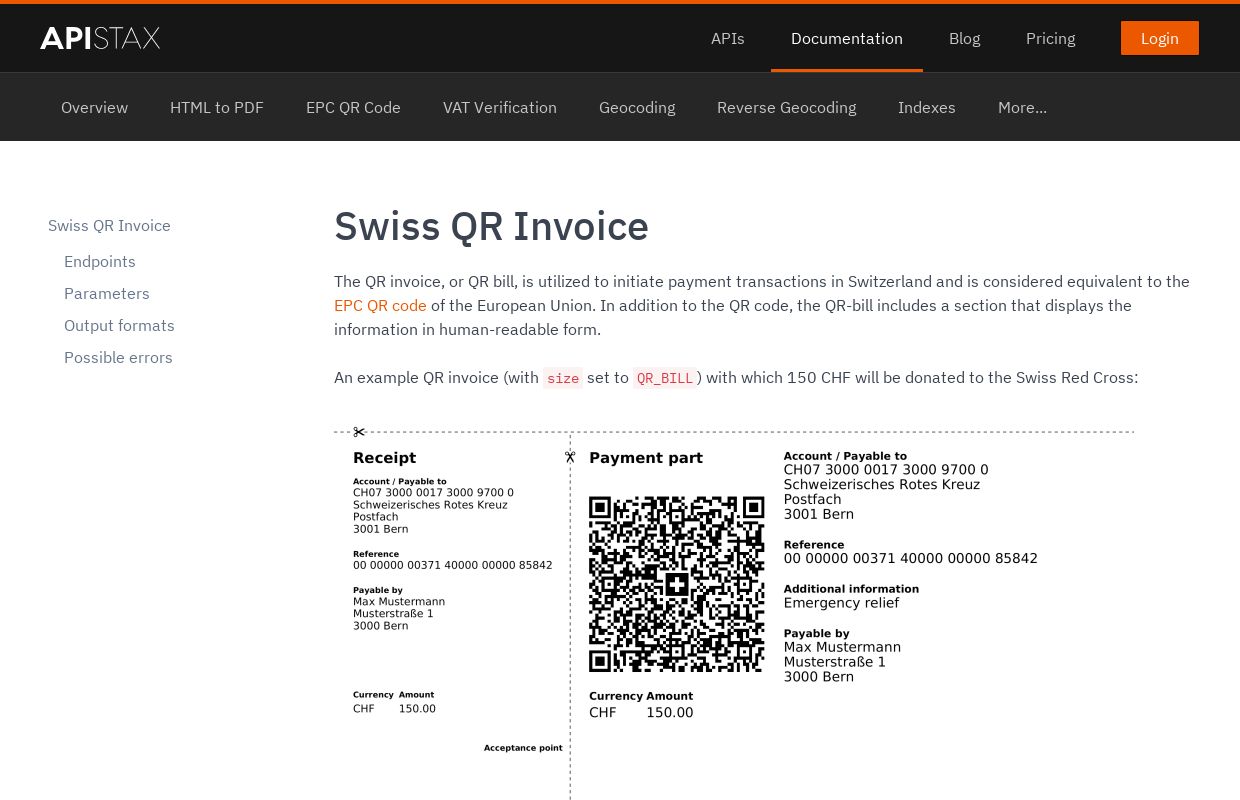 Swiss QR Invoice
