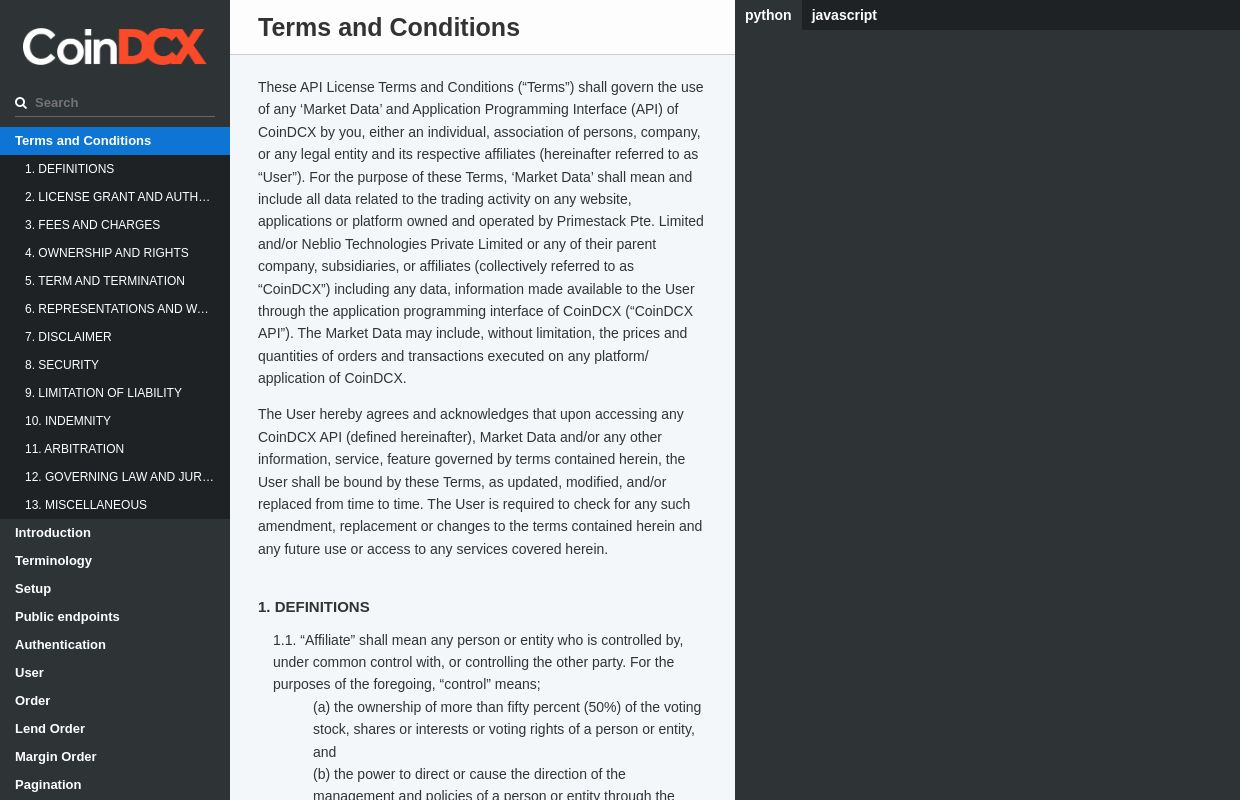 CoinDCX