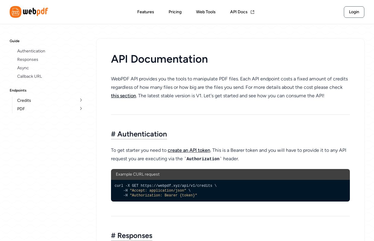WebPDF