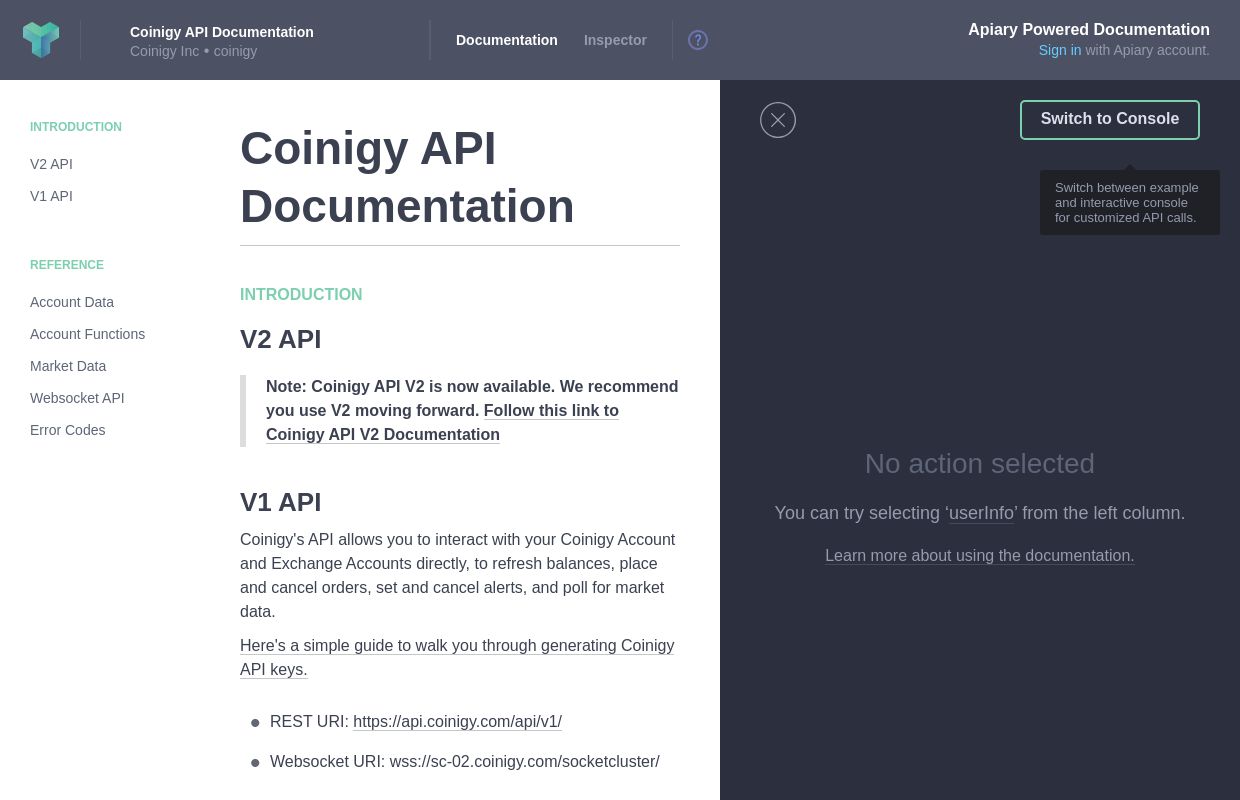 Coinigy