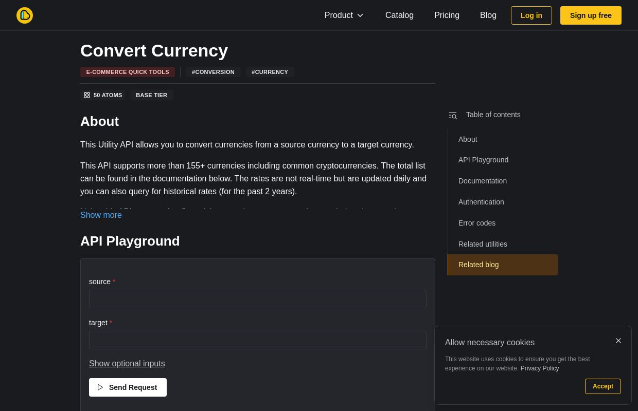 Convert Currency