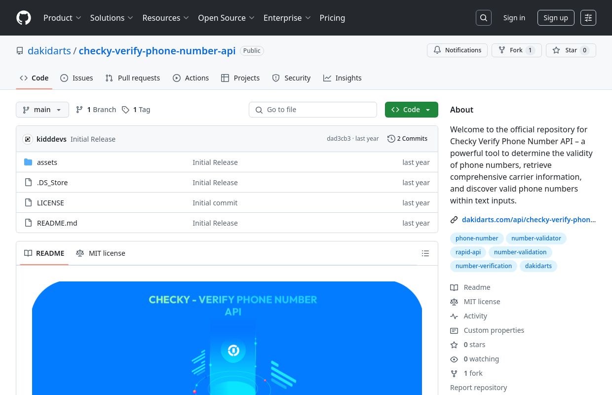 Verify Phone Number API