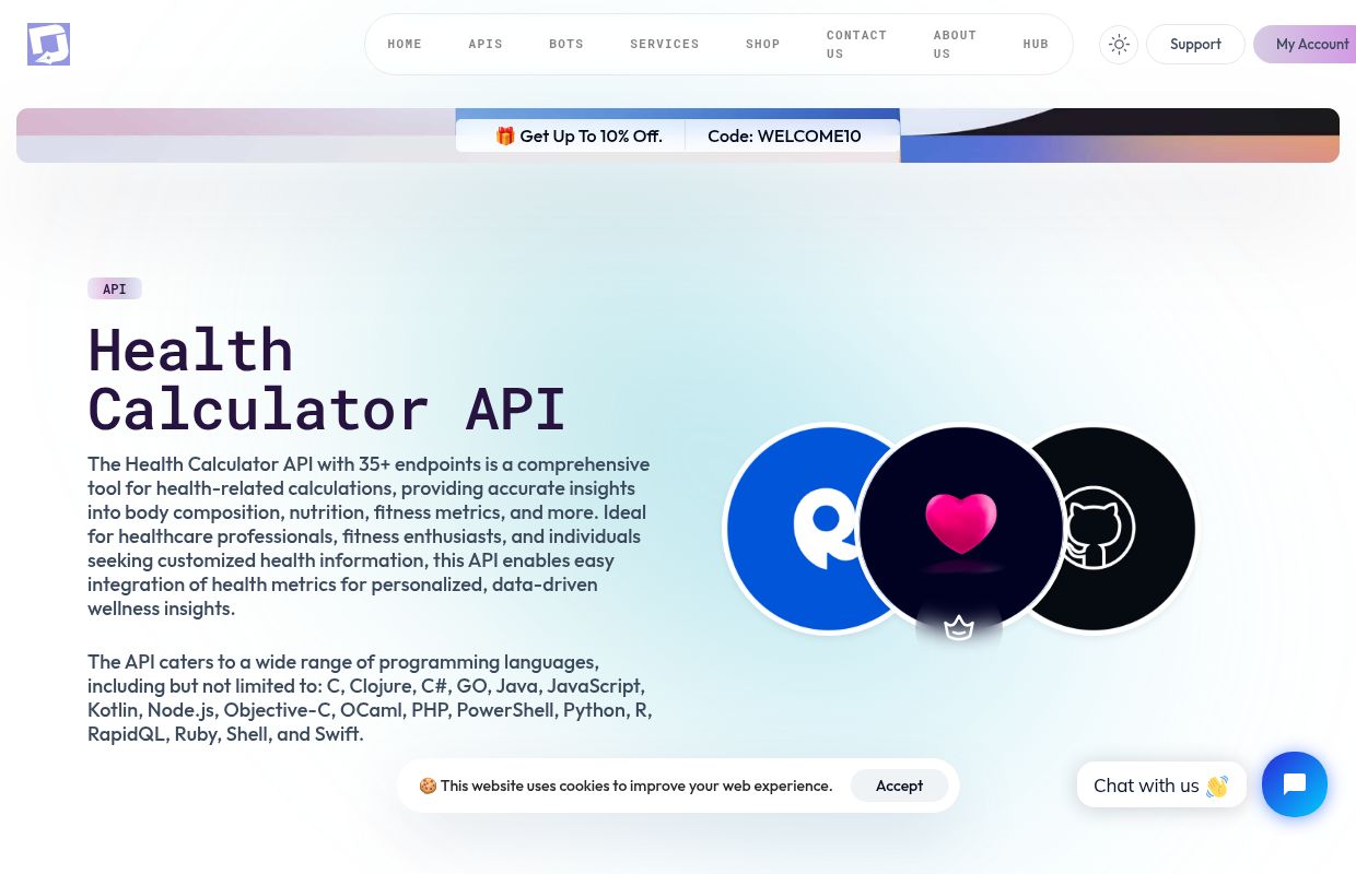 Health Calculator API