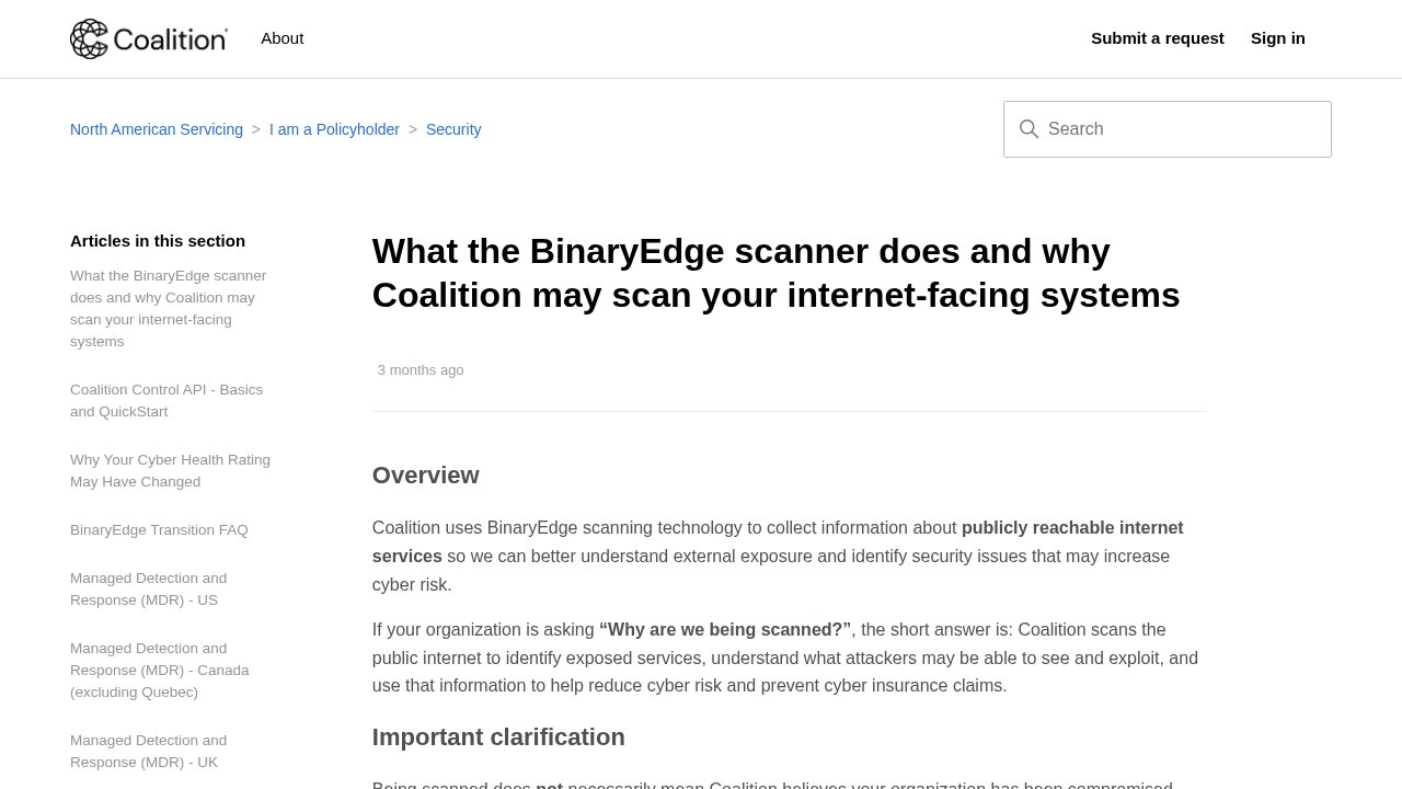 Binaryedge preview interface