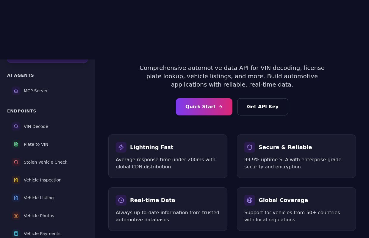 CarAPI.dev preview interface