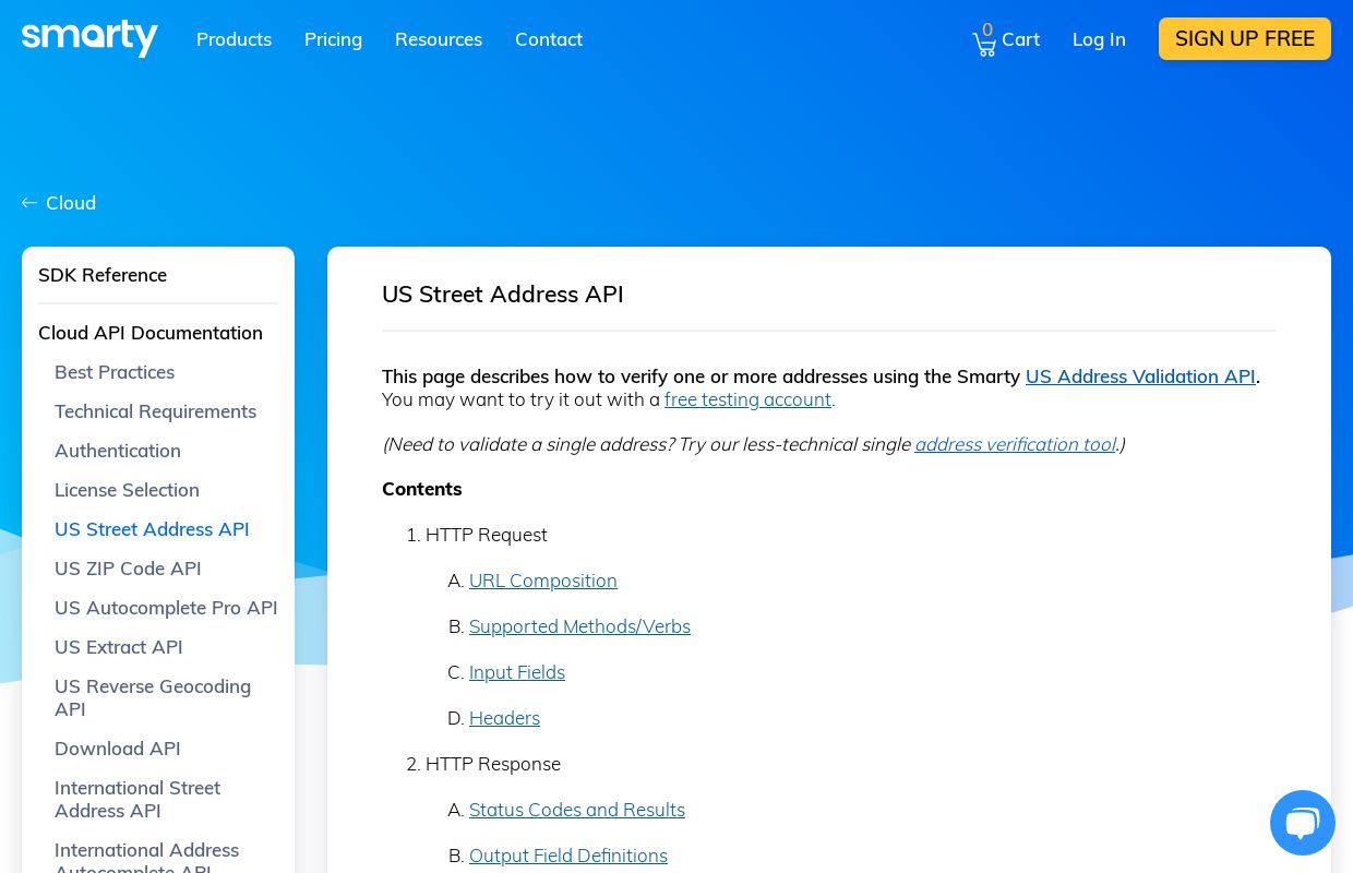 US Street Address