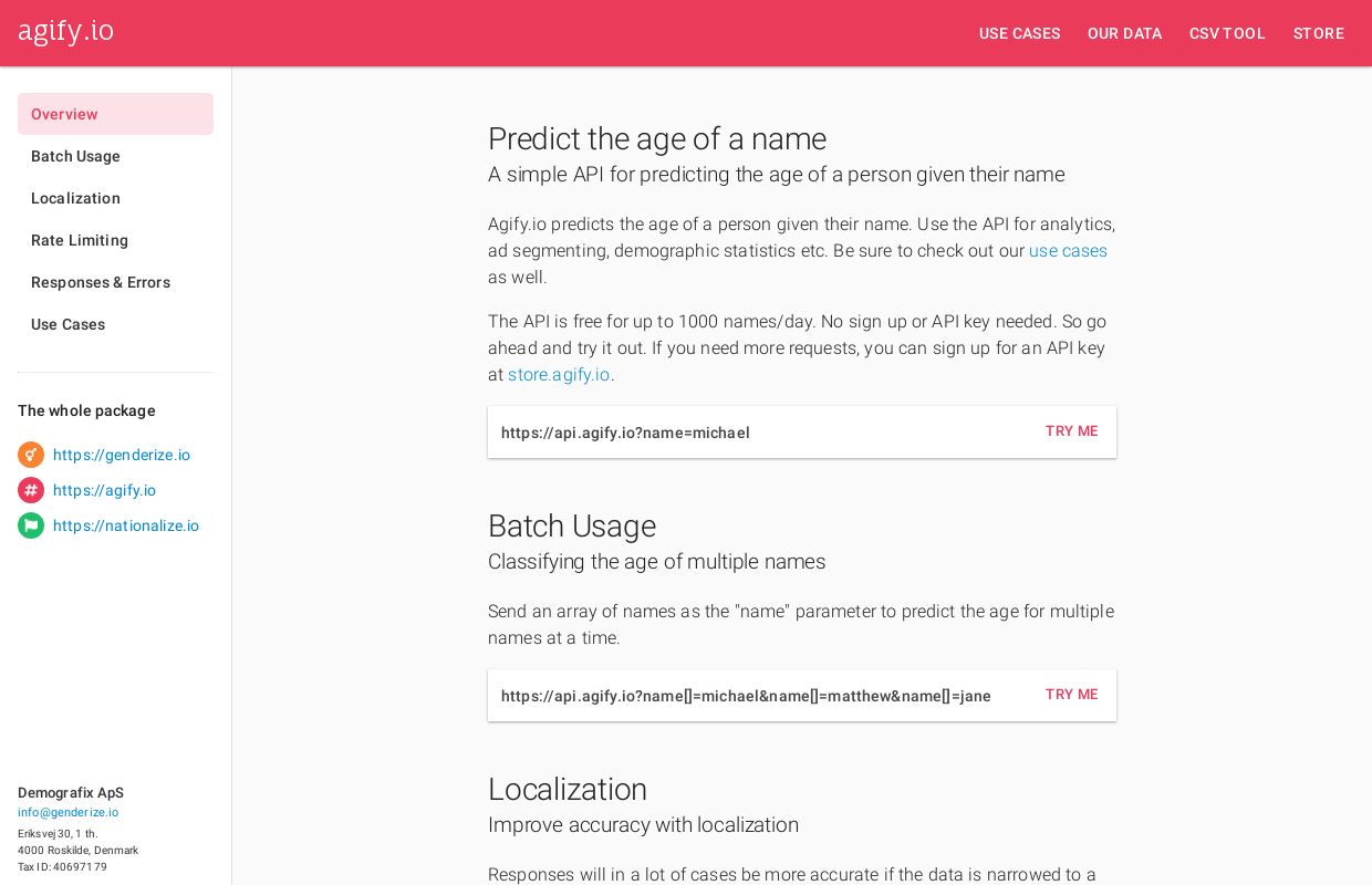 Agify.io