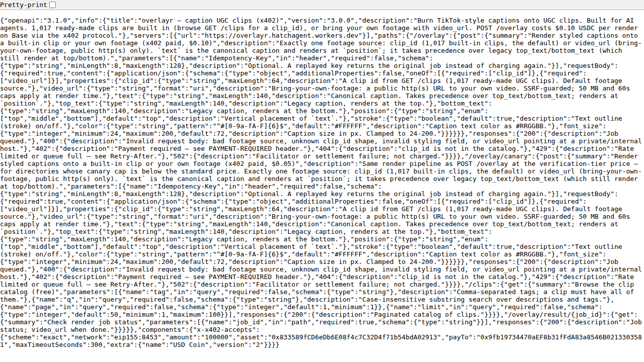 overlayr preview interface
