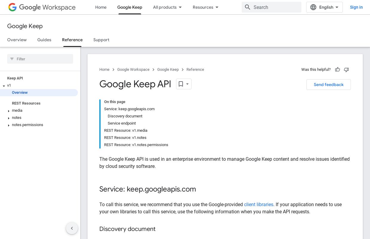 Google Keep