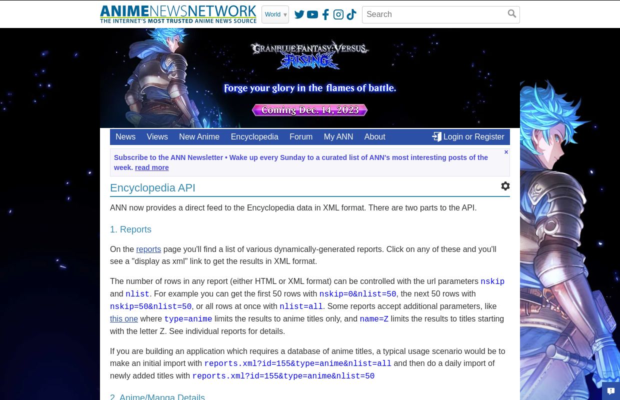AnimeNewsNetwork