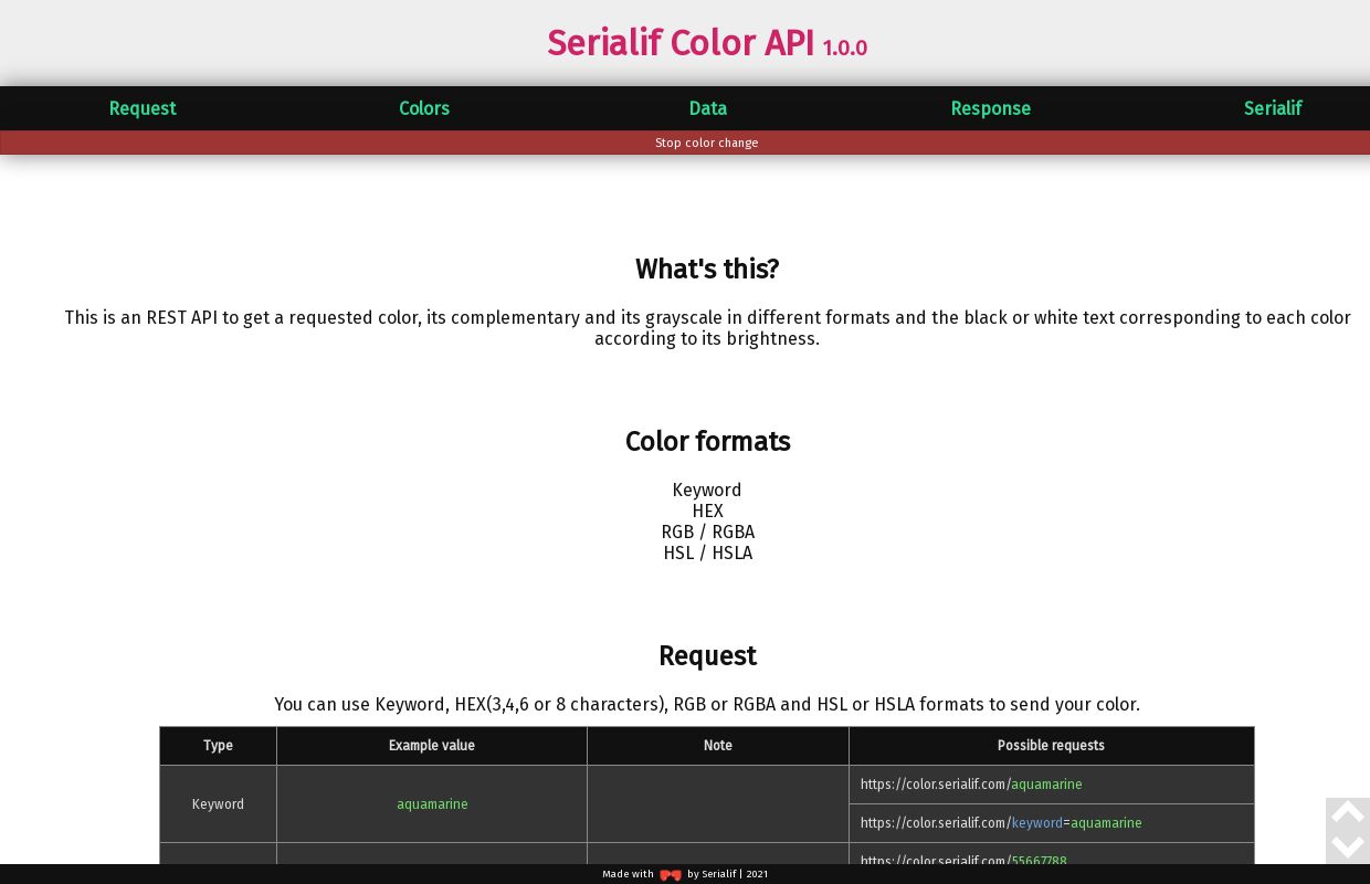 Serialif Color
