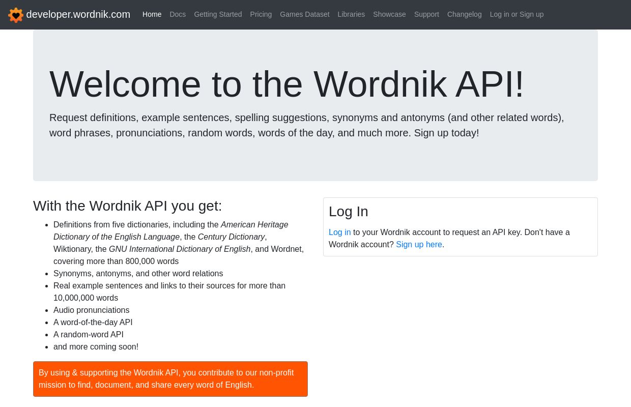 Wordnik