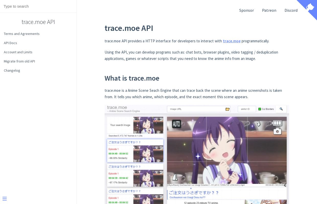 Trace Moe
