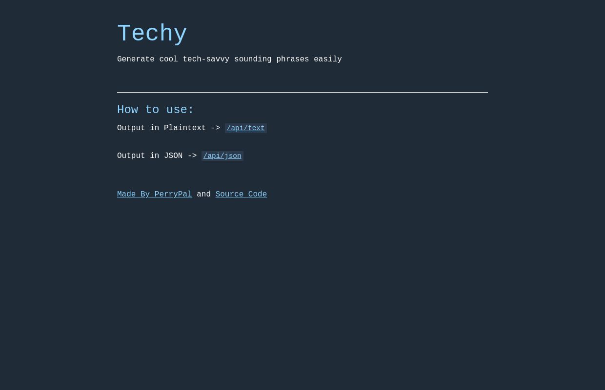 Techy