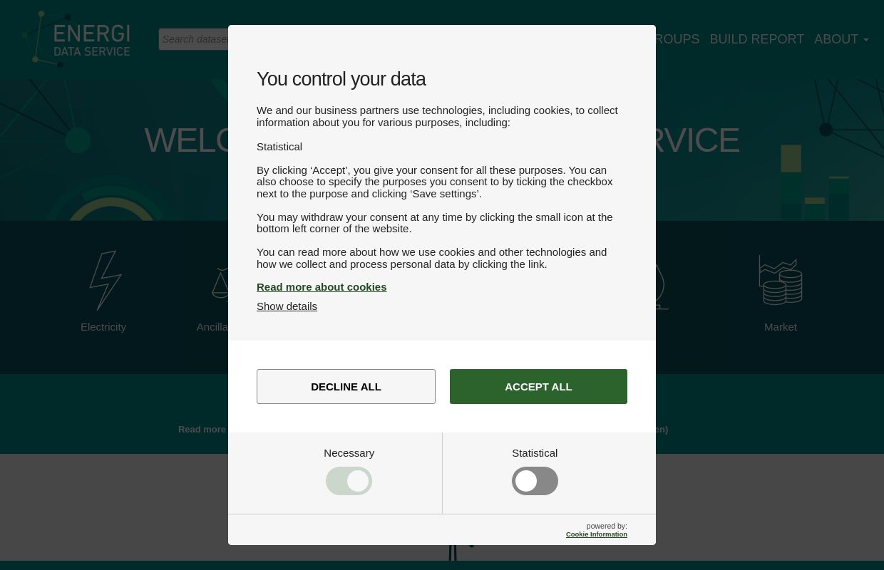 Danish data service Energi