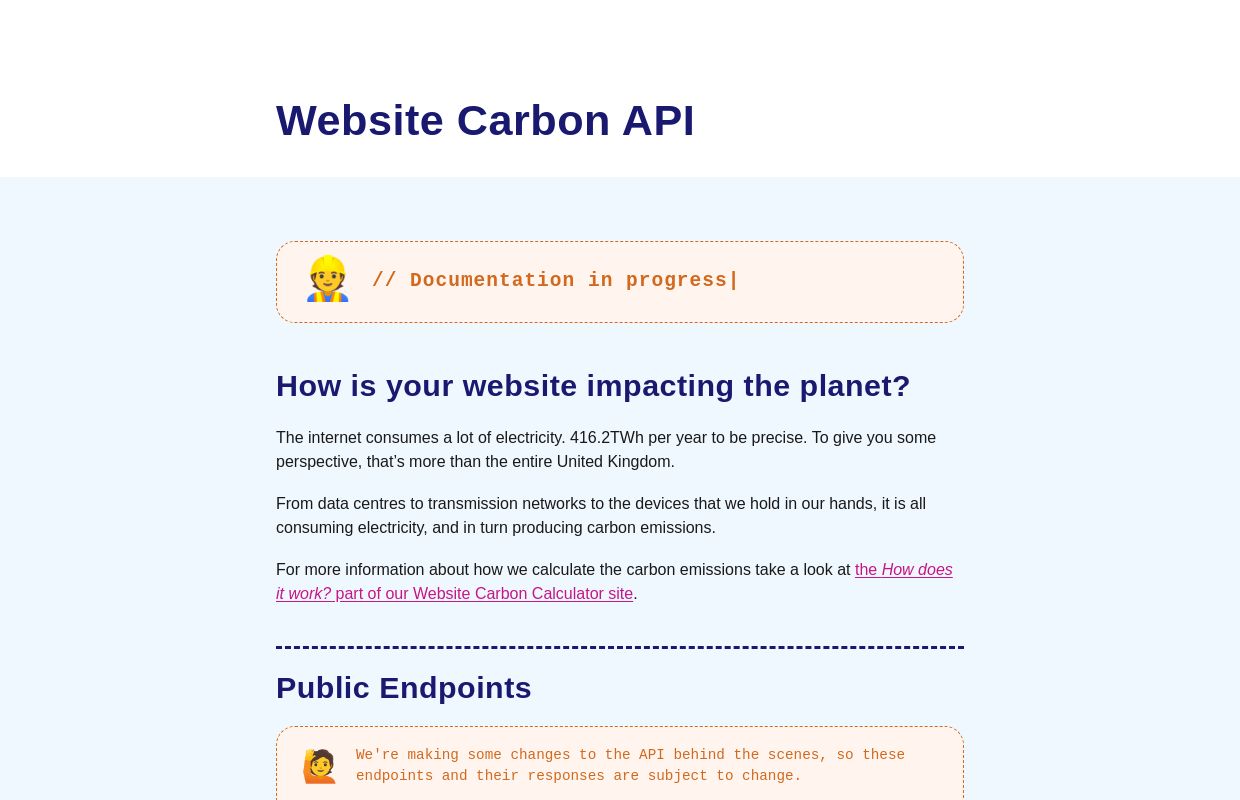 Website Carbon