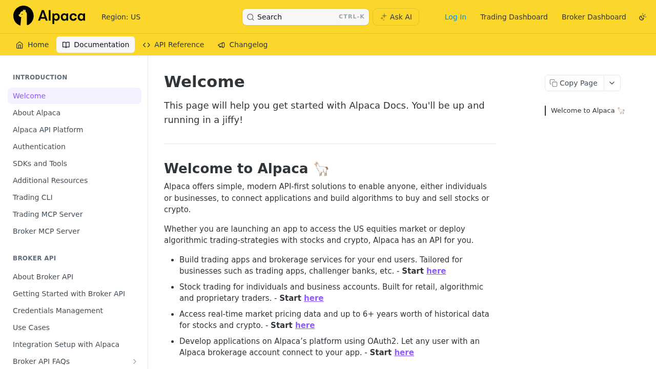 Alpaca preview interface